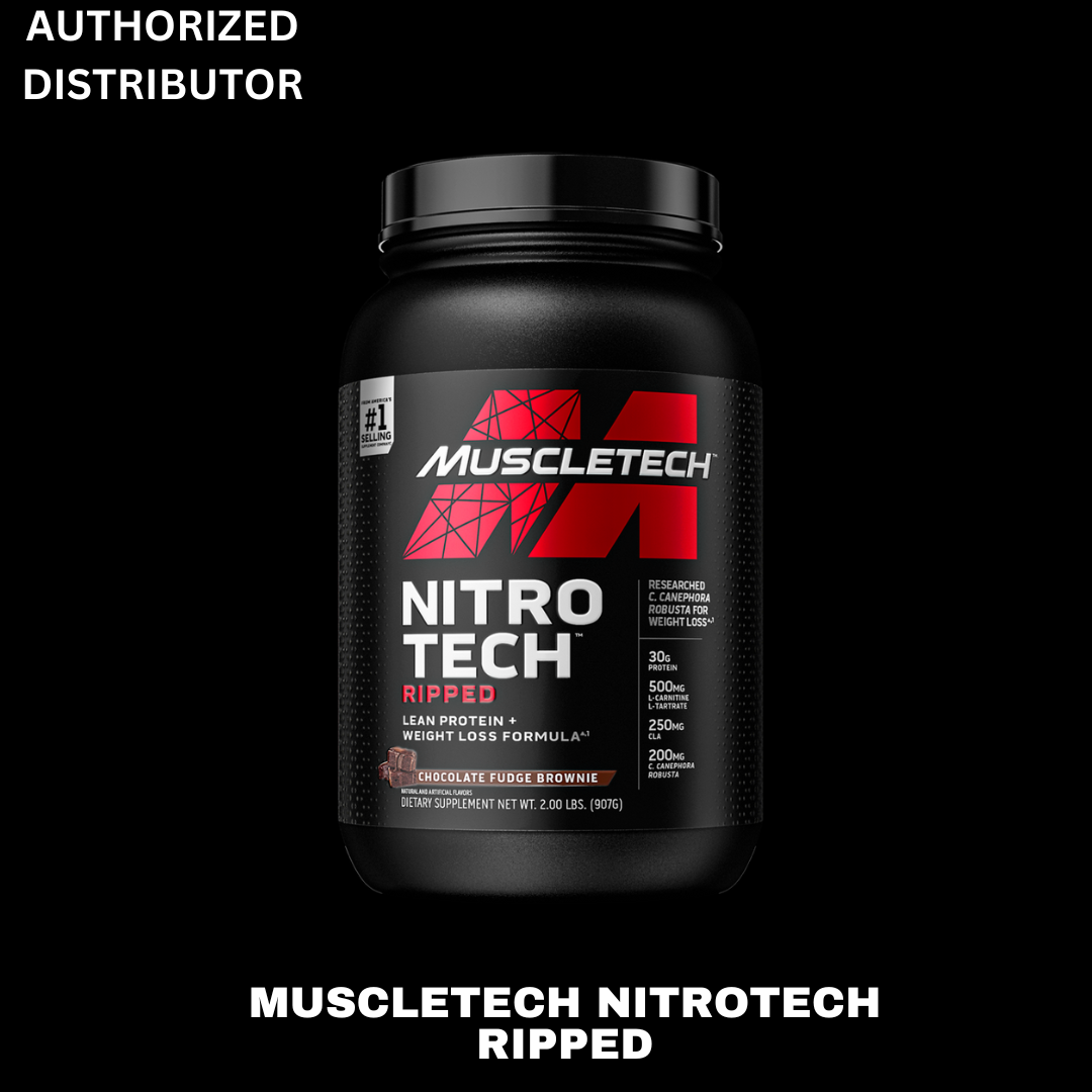 MuscleTech Nitro-Tech Ripped | Lean Whey Protein 2lbs | Lazada PH
