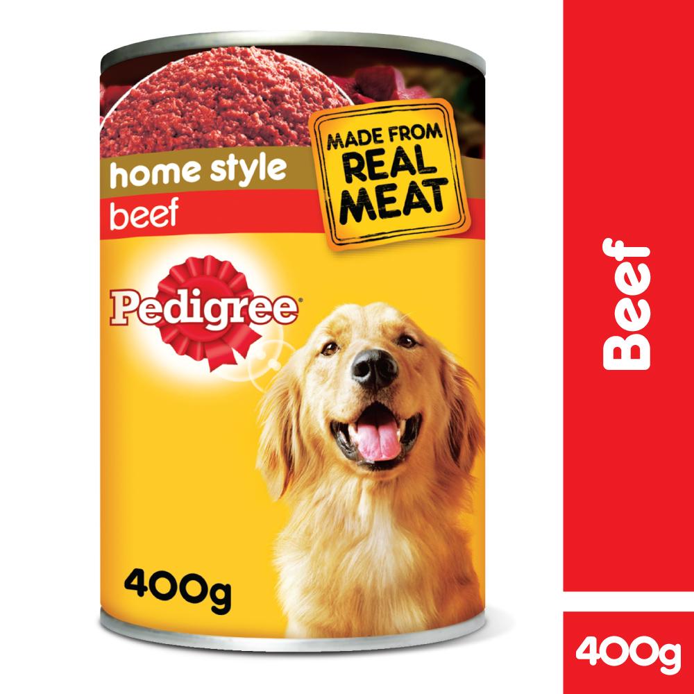 PEDIGREE ADULT 400g (BEEF) Can Wet Dog Food Philippines Beef