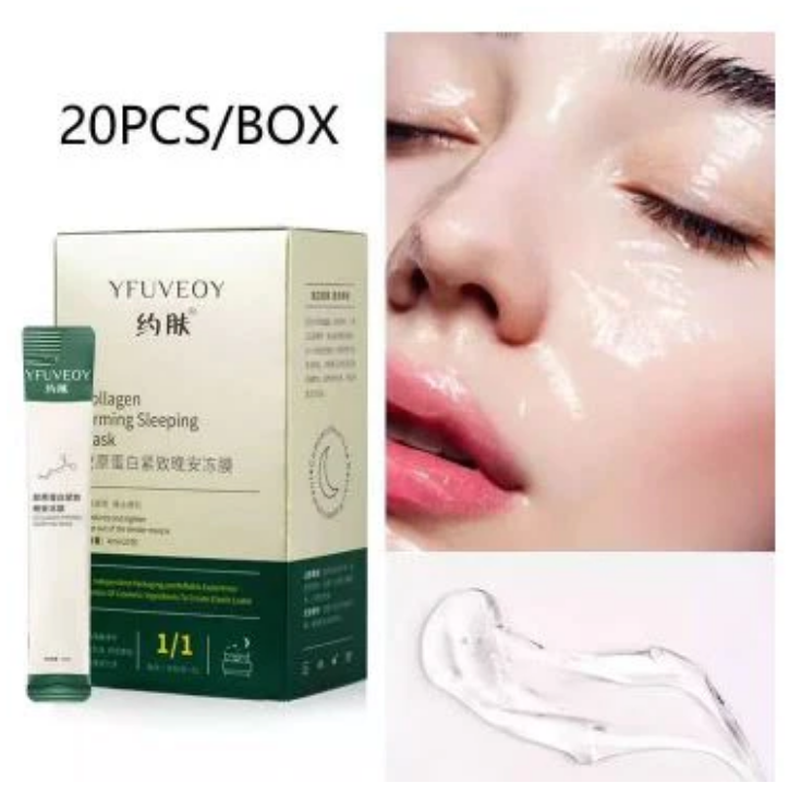 Collagen Firming Sleeping Mask YANJIAYI Original 20pcs/box Face Lazada PH