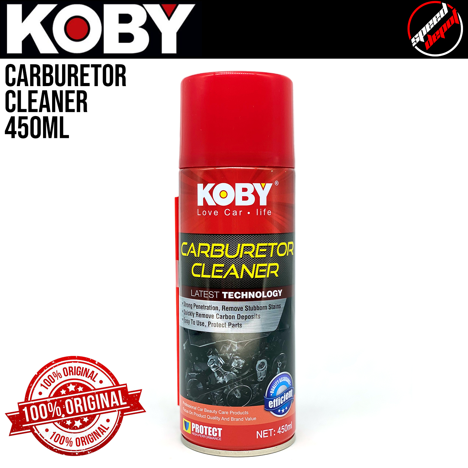 Koby Carburetor Cleaner 450ml * Carb Cleaner * Wholesale / Retail