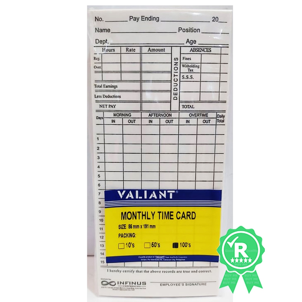 bnffahlv-valiant-monthly-time-card-model-m-9000-daily-time-record-100-s