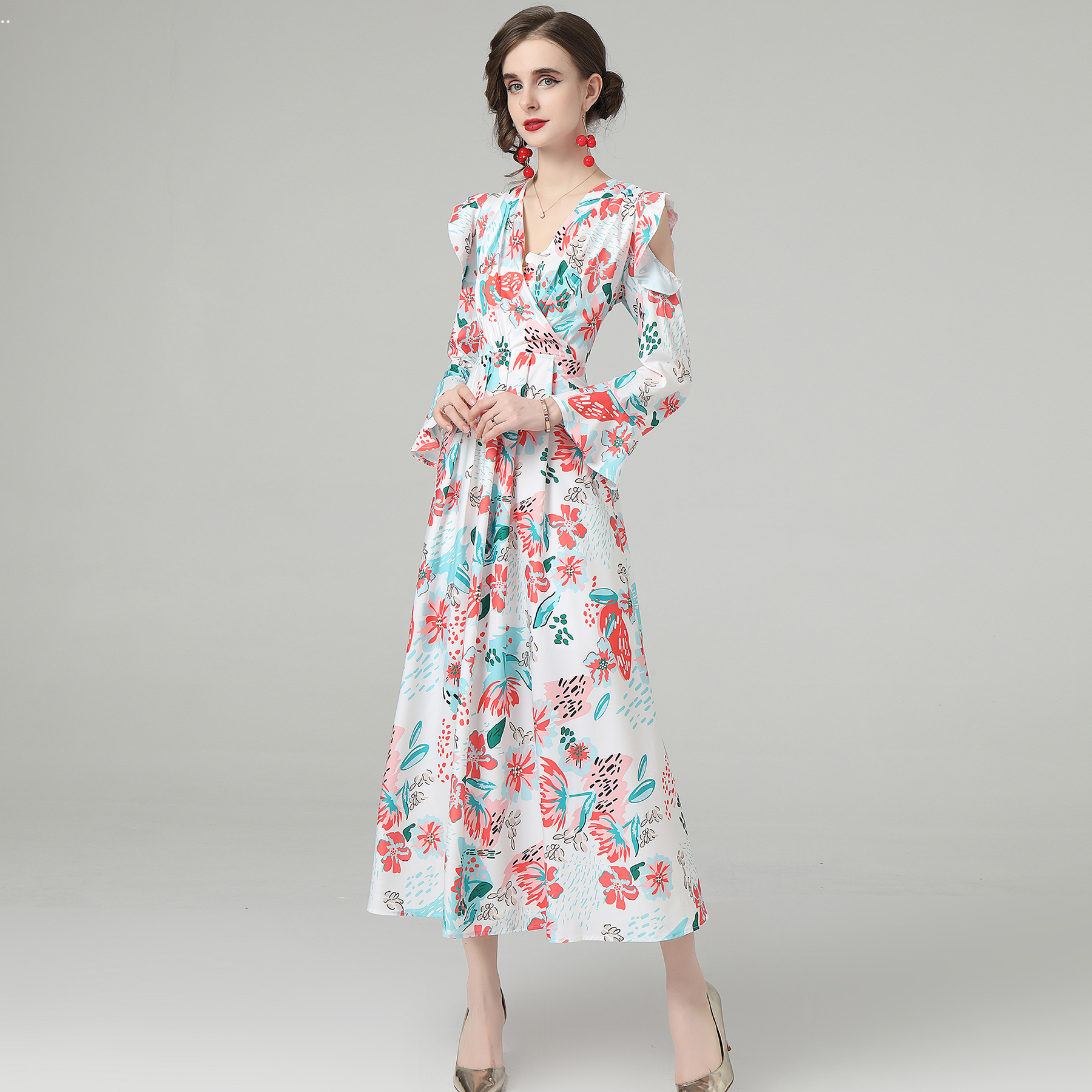 Kendra - Bohemian Floral Dress