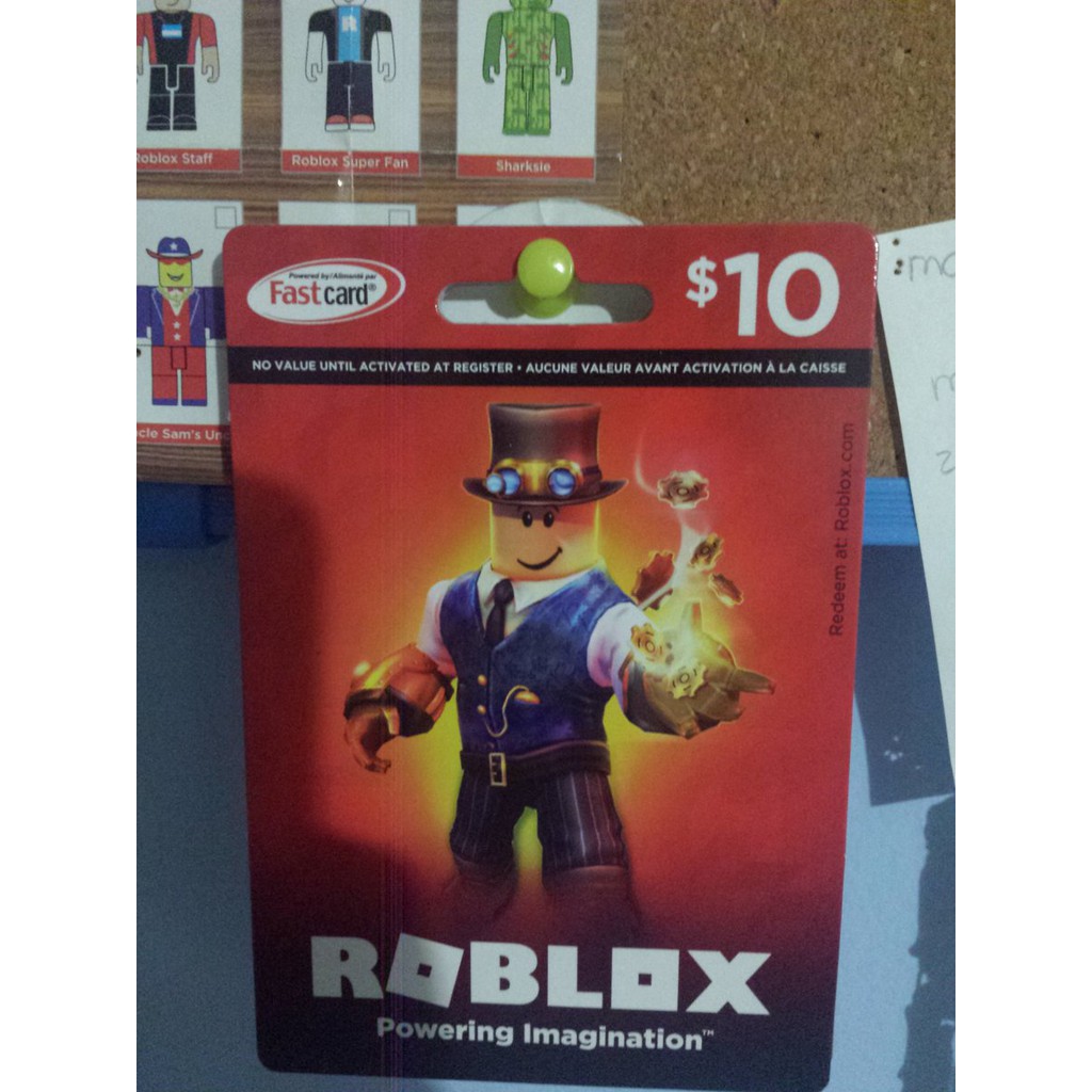 Roblox Robux 10 Gift Card 800 Points Lazada Ph - roblox 100 card