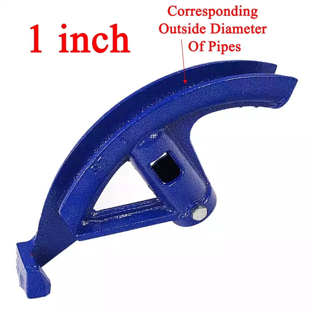 Pipe Tube Bender Portable Hand Tube Bending Tool 5/8 3/4 1 inch Manual