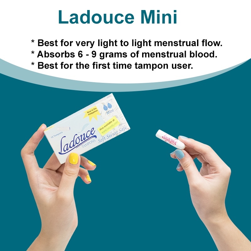 Ladouce® Mini Tampons Total Of 16 Tampons/box Lazada PH