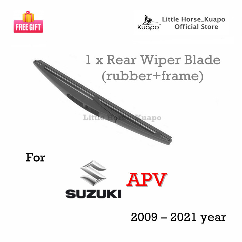 thumbnail image 2 of You.S Complete Wiper Blade Set Front + Rear For SEAT ALTEA (5P1) – OEM Quality, New 2 of 6