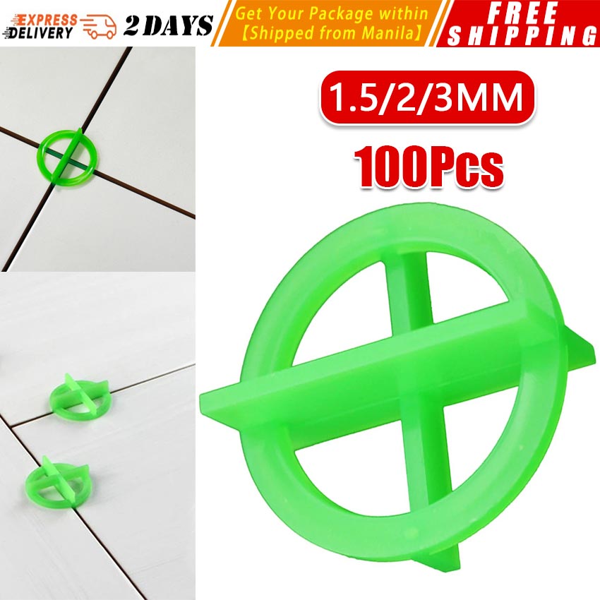 ️【Local Send Out】【1.5mm/2mm/2.5mm/3mm】100pcs Construction Tools Tile ...