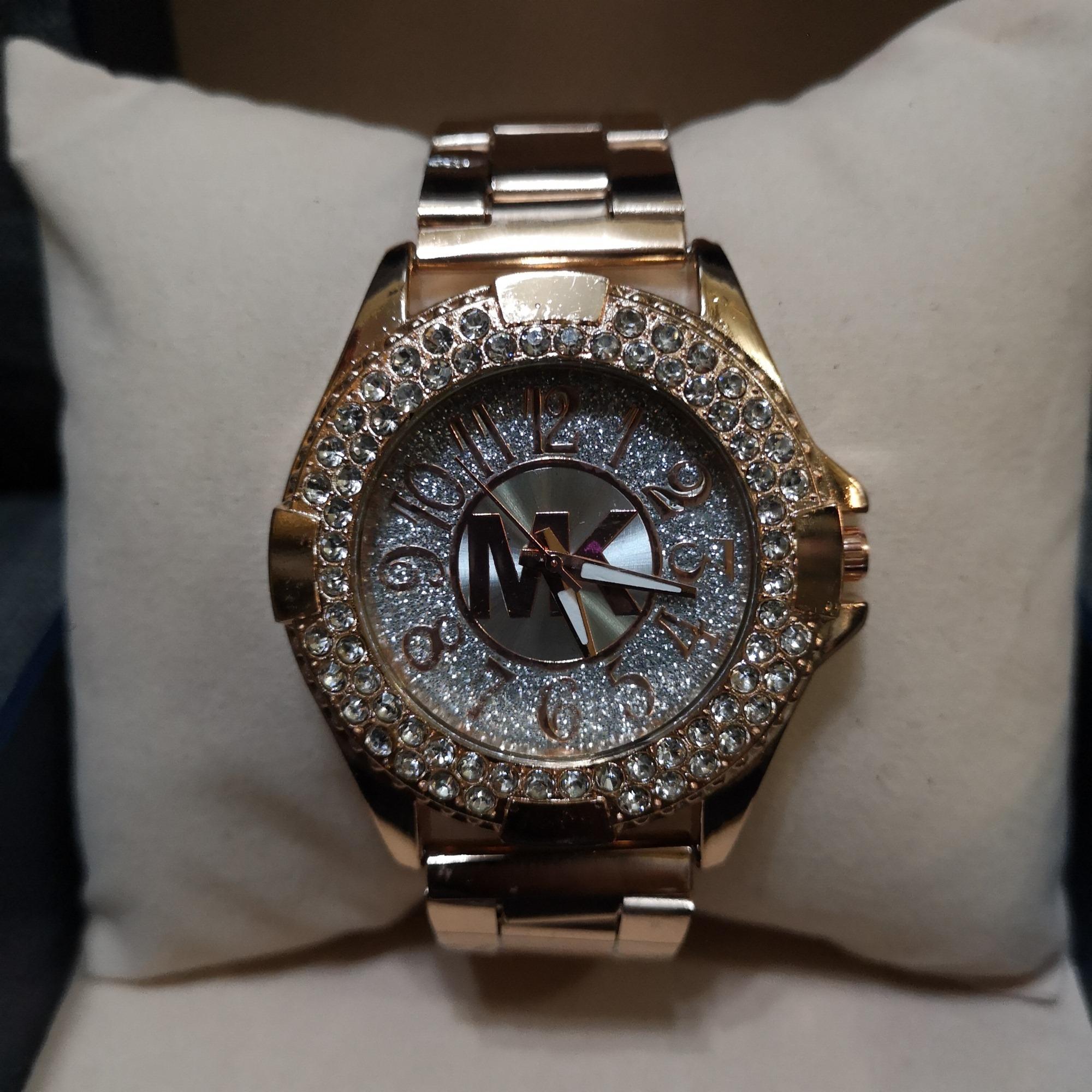 iced out watch michael kors