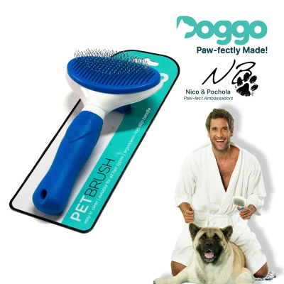 Doggo Easy Clean Slicker Brush (Large Size)