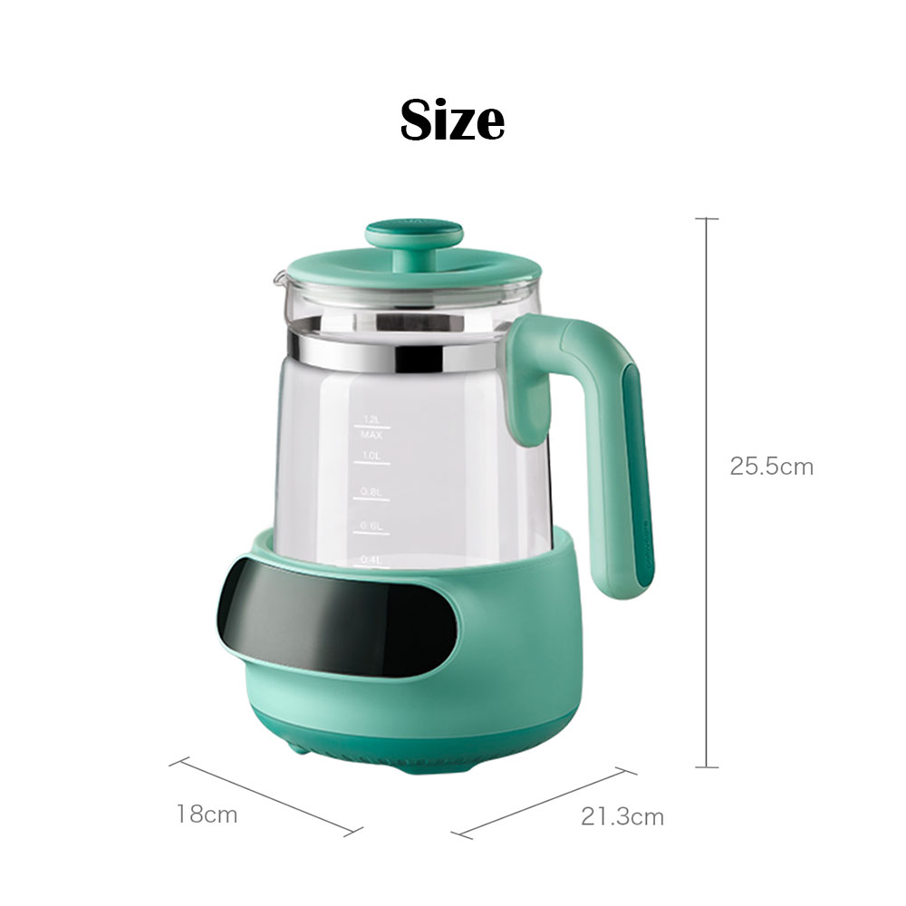 FANTASY T MALL BC Babycare 1.2L Formula Ready Baby Water Kettle with  Accurate Temperature Control