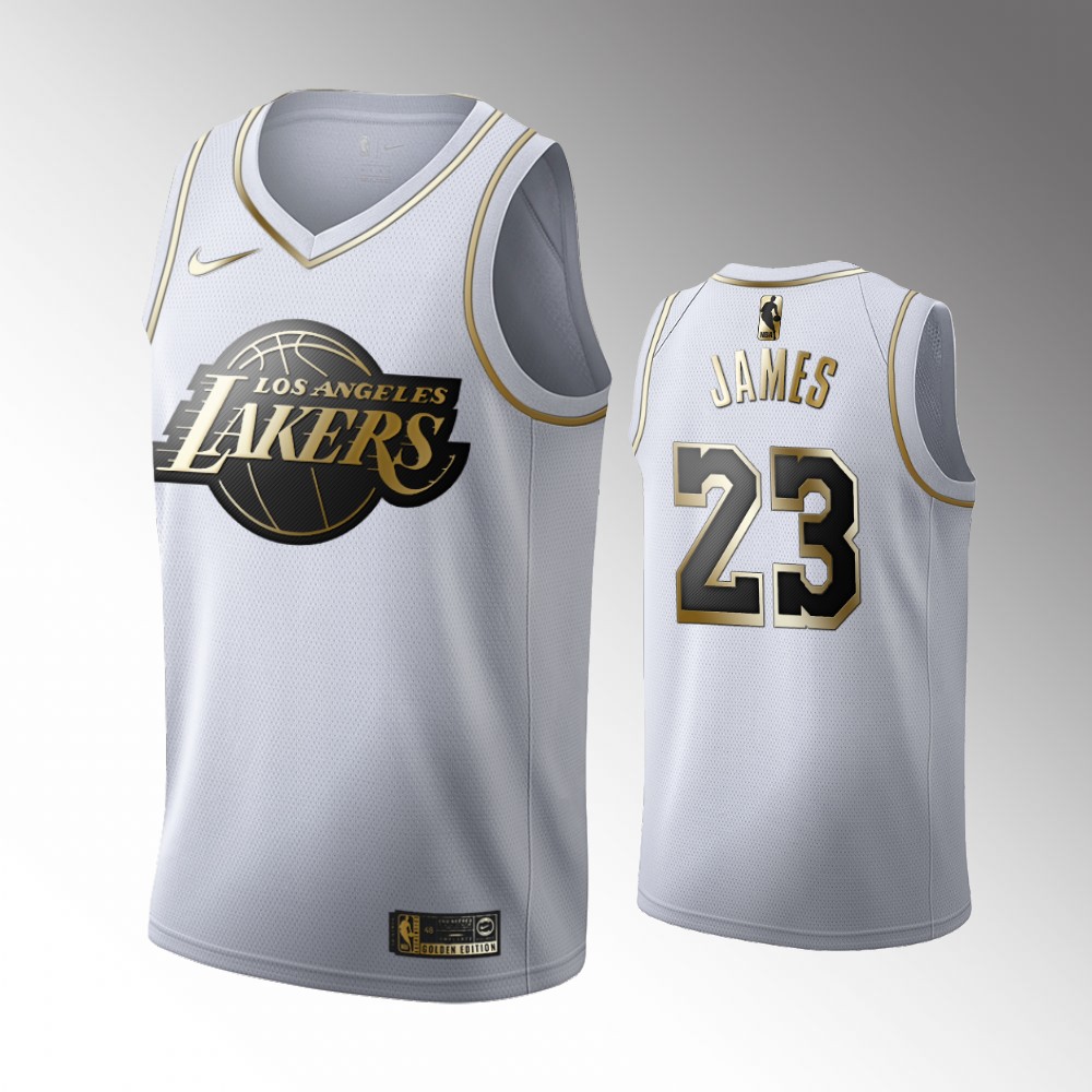 white jersey lakers
