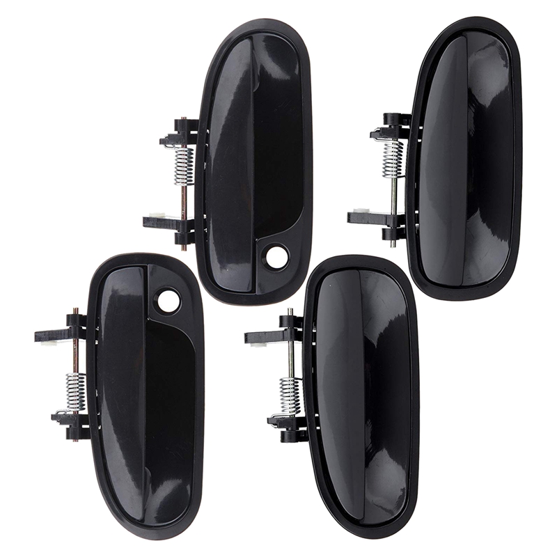 4x Chrome Door Handles Left&amp;Right For GMC Chevy Tahoe Yukon Sierra Denali 07-13