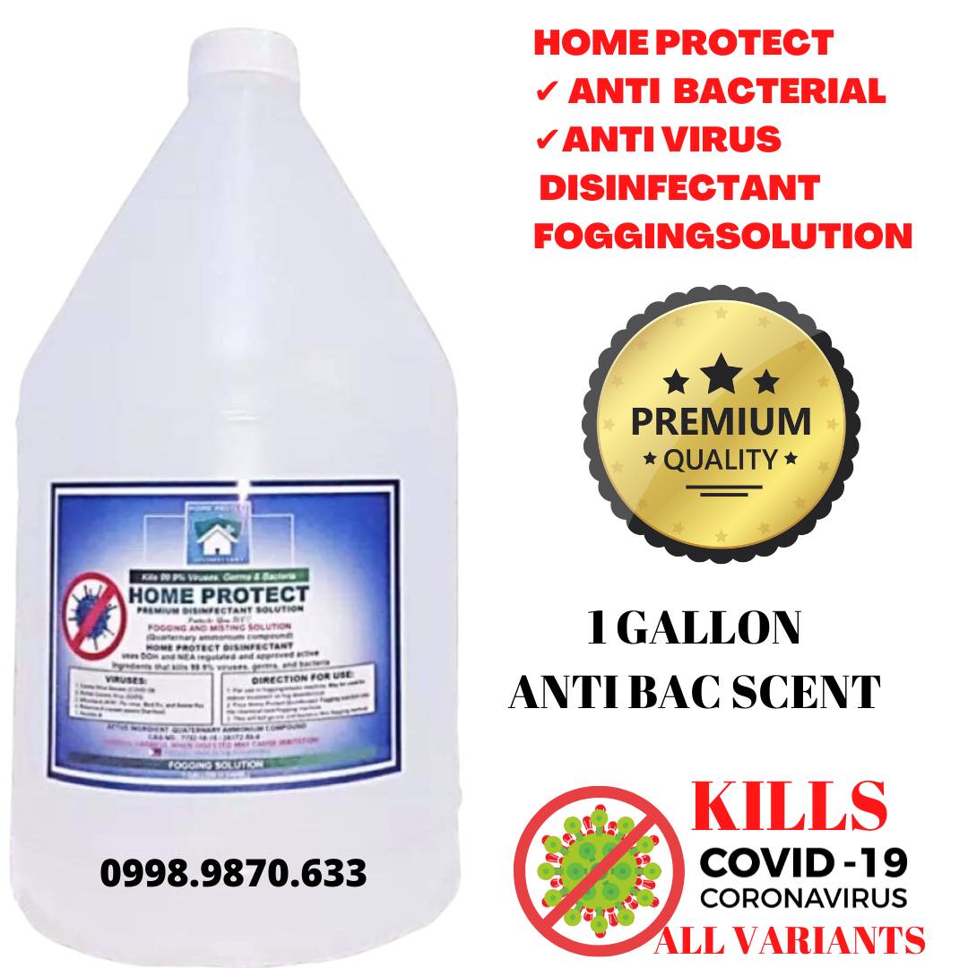Home Protect 1Gal Fogging Solution bac to Zero Fresh Scent Anti