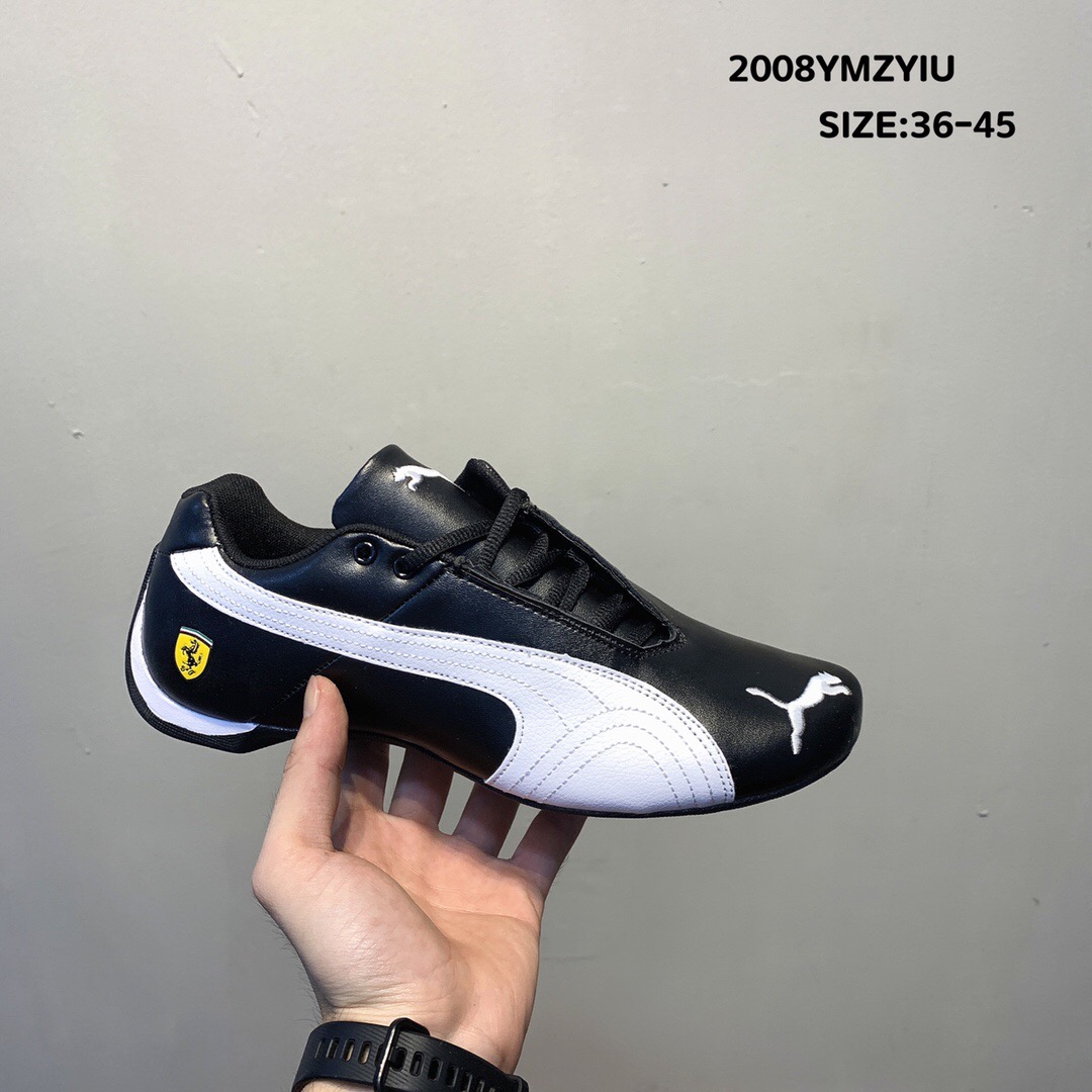 Original Pumas Ferrari Future Cat Running Shoes Black White For Women And Men Lazada PH