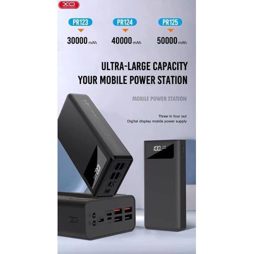 XO large Capacity Power banks 30000mah / 40000 Mah / 50000 Mah Power