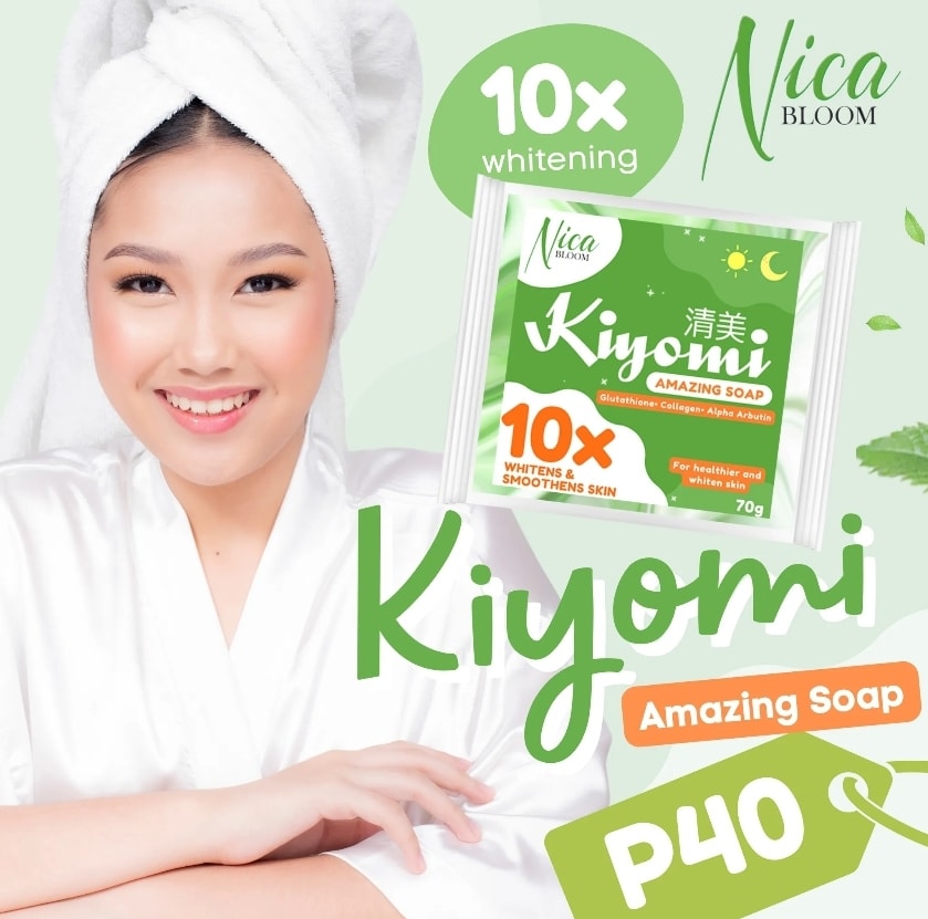 Nica Bloom Kiyomi Amazing Soap 10x Whitening Lazada PH