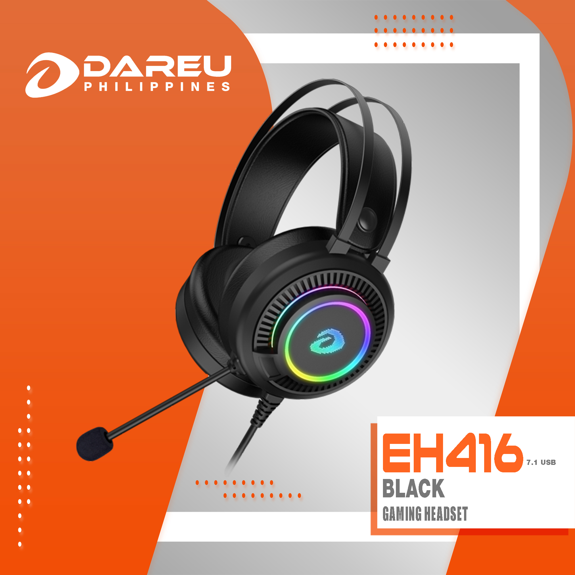 dareu eh416 noise cancelling