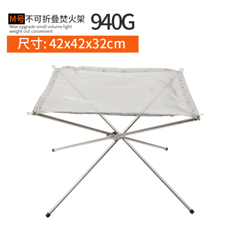 Outdoor ultralight wood stove stainless steel charcoal stove folding