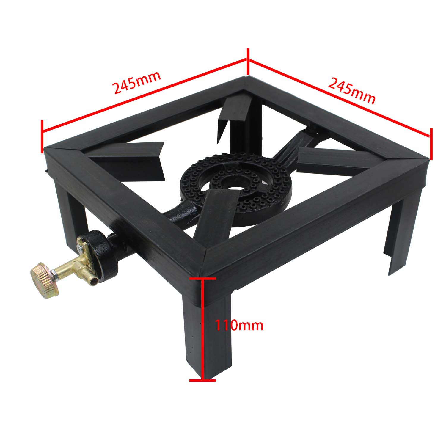 Boiling Ring Cast Iron Burner Large LPG Stove Outdoor Cooker Outdoor