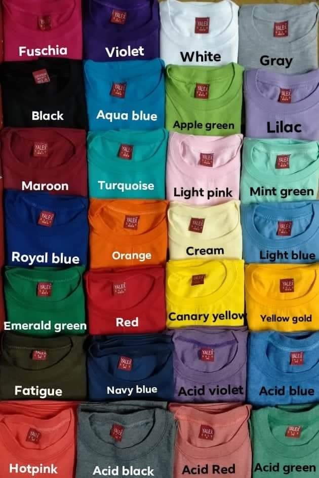 yalex shirt color