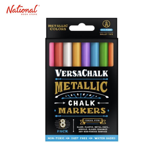 Versachalk Metallic Liquid Chalk Marker Set Of 8 (Fine) Lazada PH