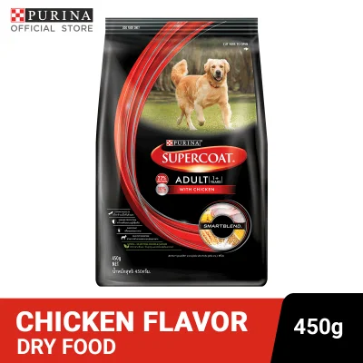 SUPERCOAT Chicken Adult Dry Dog Food 450g