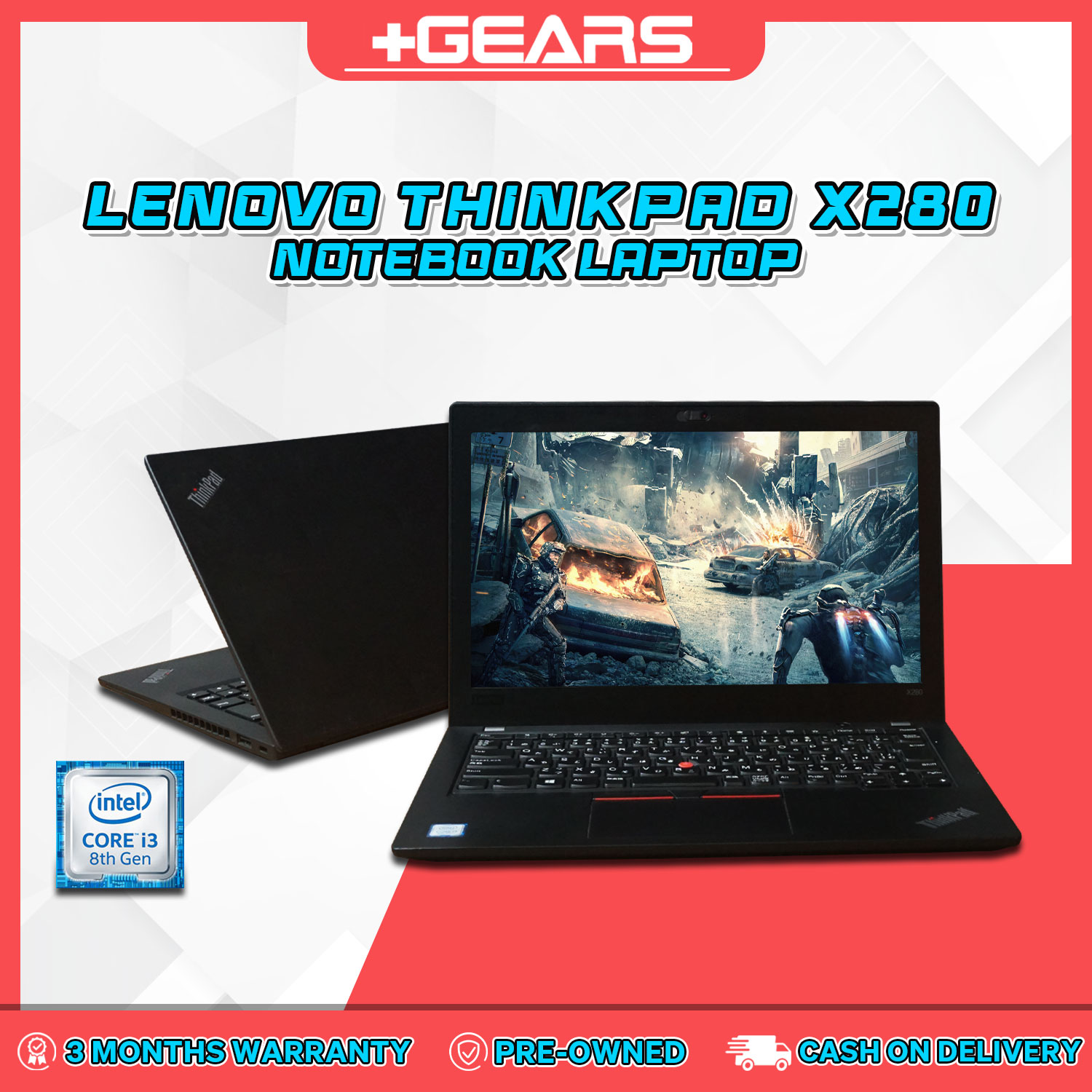 Lenovo Thinkpad X280 Laptop | Intel Core I3 8th Gen / 4Gb Ram DDR4 ...