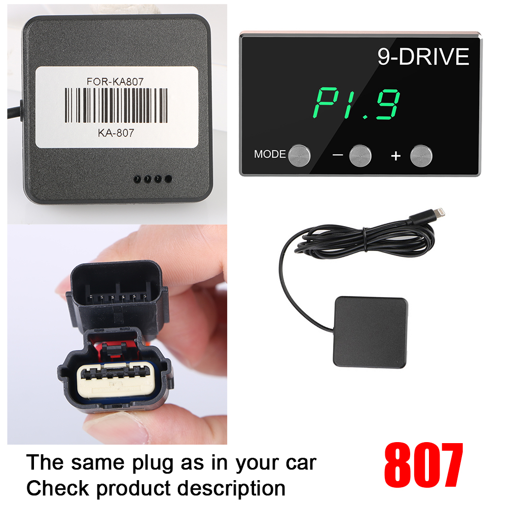 Racing Accelerator Potent Booster Multifunction 9 Drive 5 Modes Throttle Response Controller