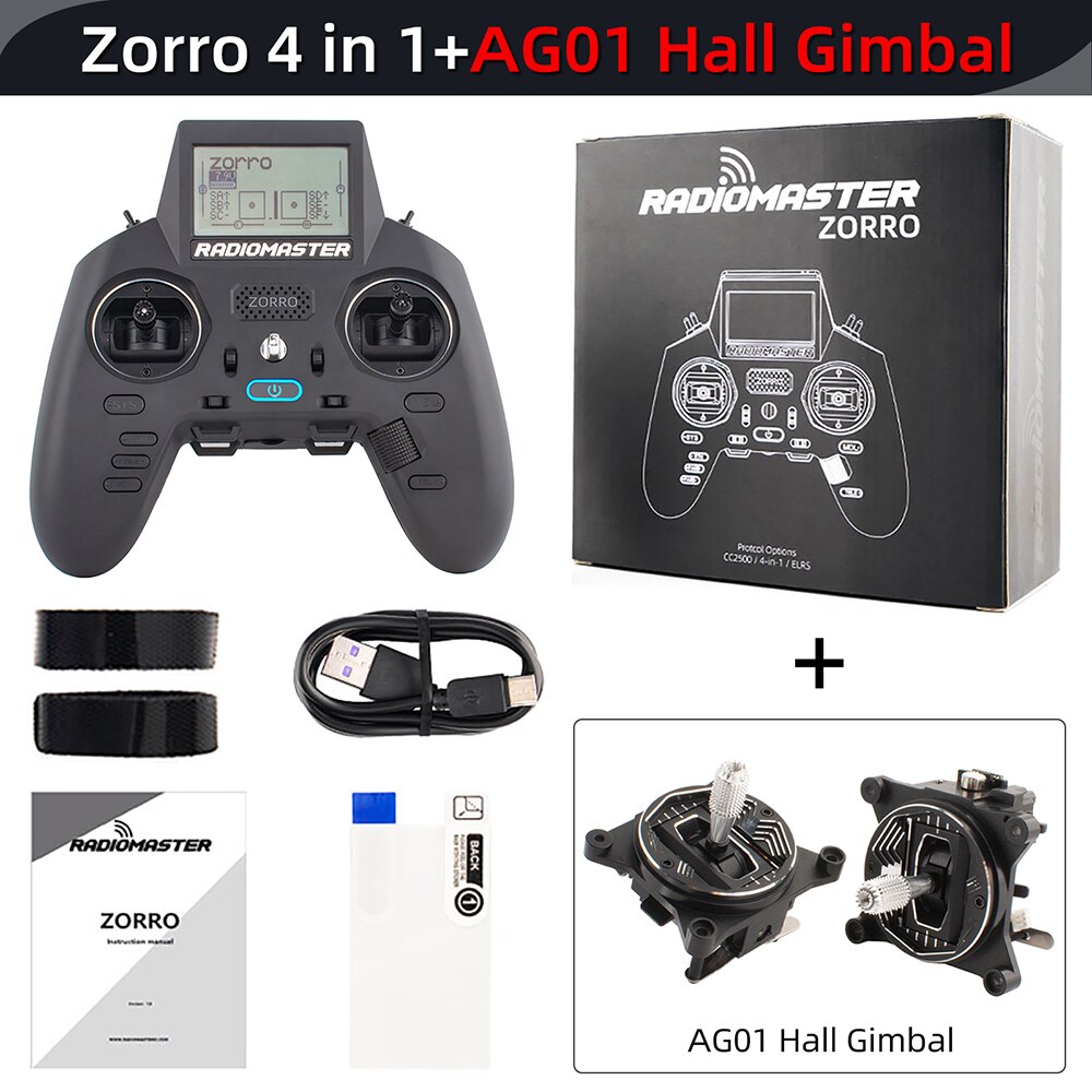 XUEHUA Radiomaster Zorro ELRS 2.4 GHZ RC Controller CC2500 JP4IN1