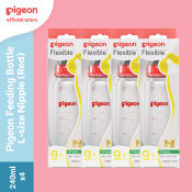 Pigeon RPP Red Bottle  240ml Pack of 4