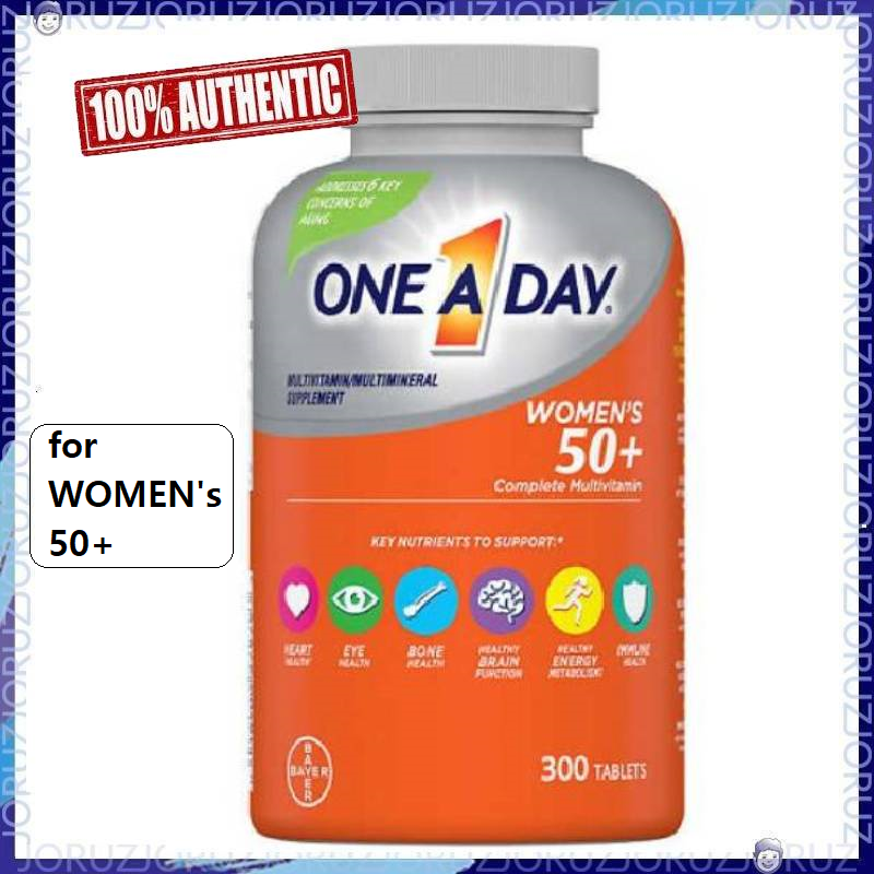 One a day for Women multivitamins 50+, 300 tablets 100 AUTHENTIC