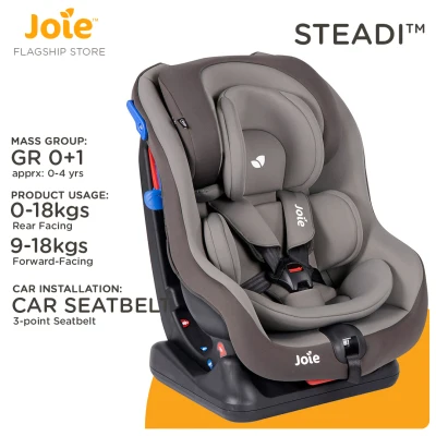 Joie Steadi Car Seat Group 0+/1 (for Newborn Babies up to 18kgs)