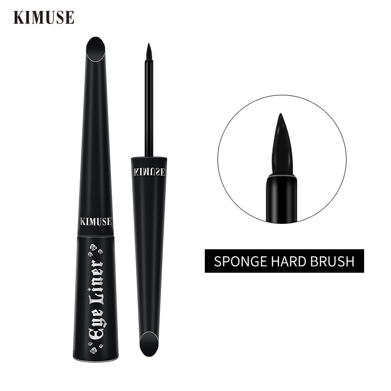 KIMUSE Eyeliner Ultra Black Liquid Waterproof Eyeliner Easy to Use Lazada PH