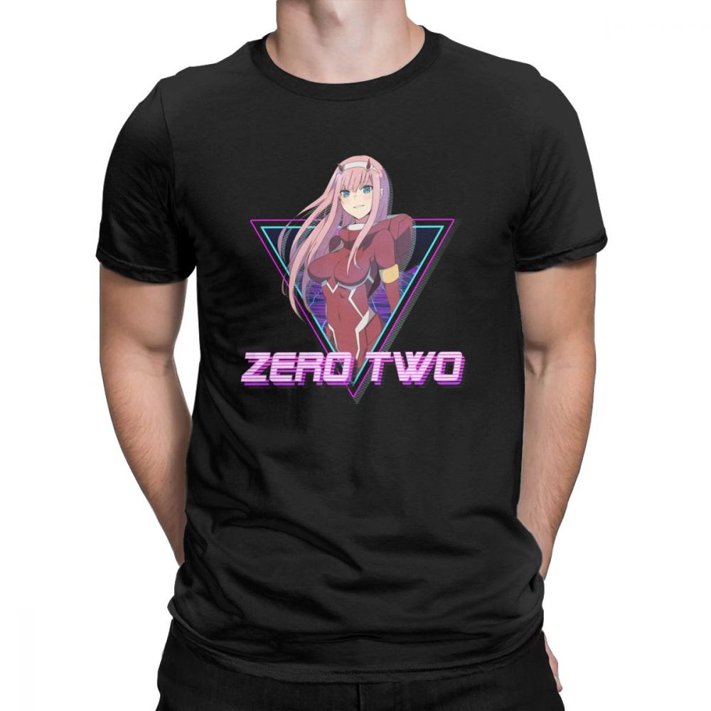 T-Shirt Men's Anime Streetwear Darling In The FranXX Zero Two Aesthetic  Movie T Shirt Cotton Tops Summer Tees Plus Size Clothing (1pcs) | Lazada PH