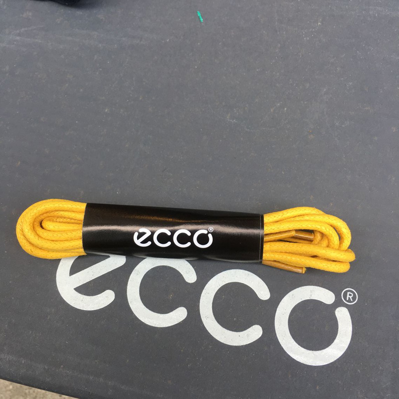 ECCO love step shoelaces genuine cotton waxed waterproof shoelaces