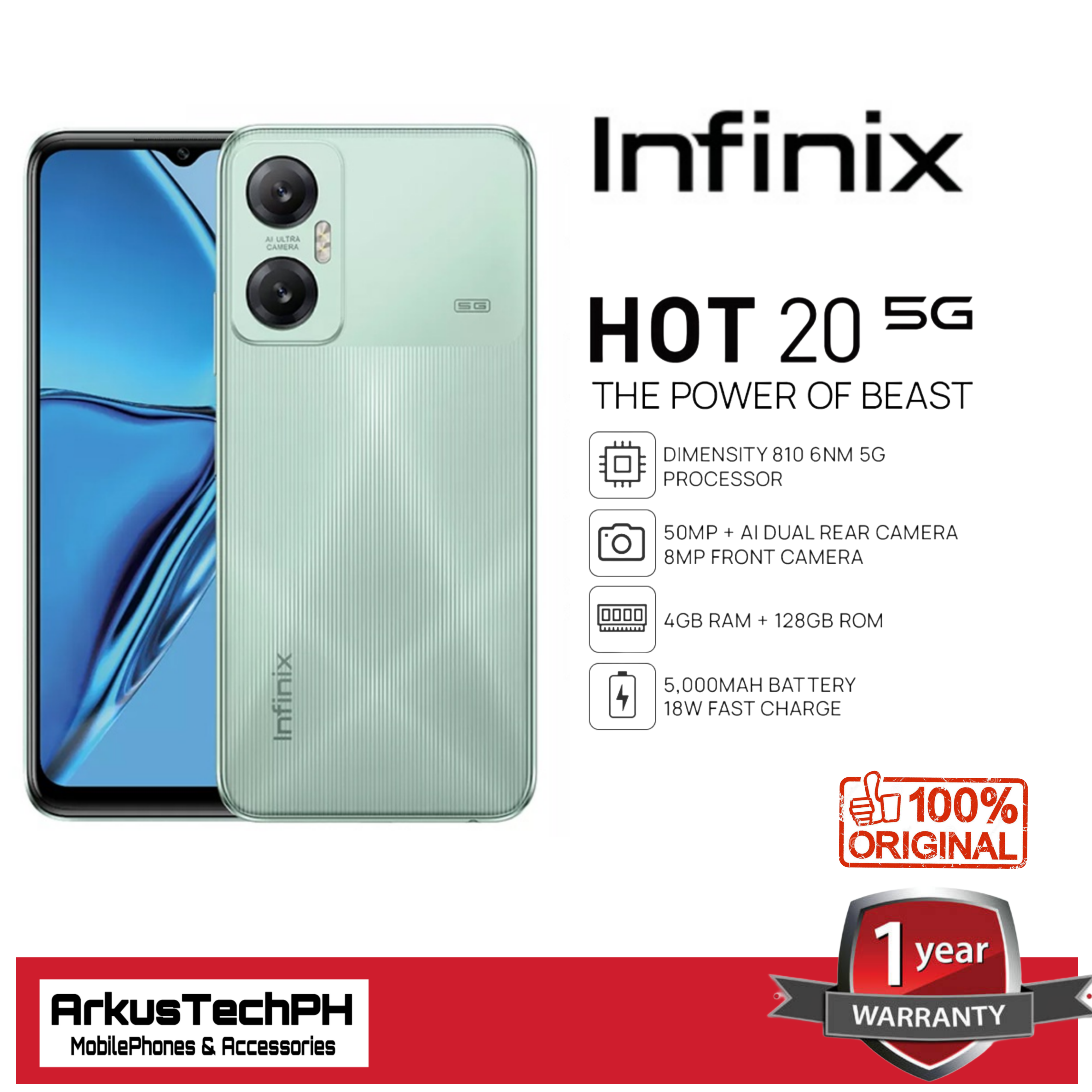 hot 20 5g price philippines