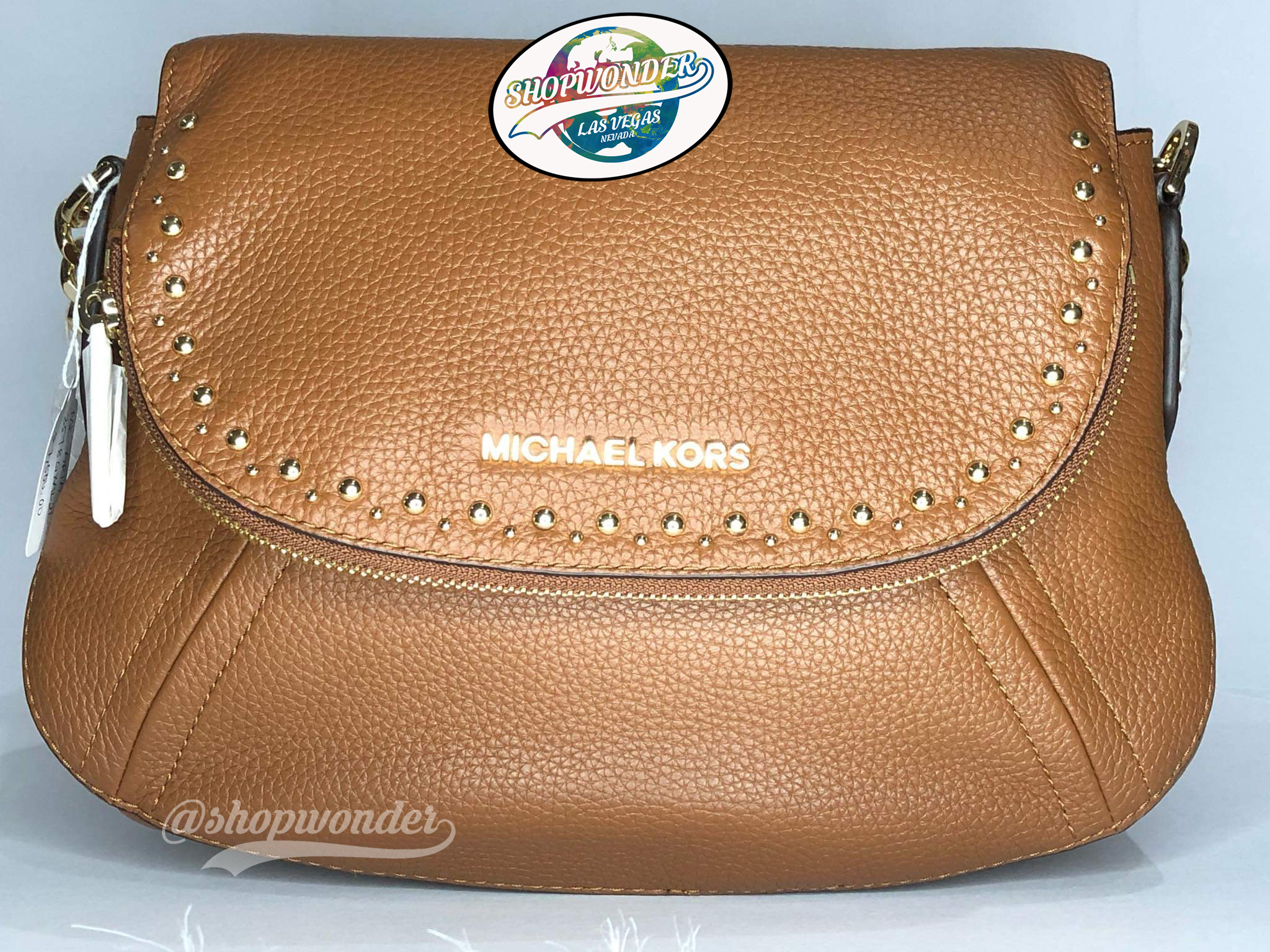 michael kors aria studded medium