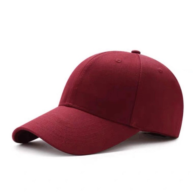 D&D Home Plain Baseball Cap Velcro Strap Unisex Lazada PH