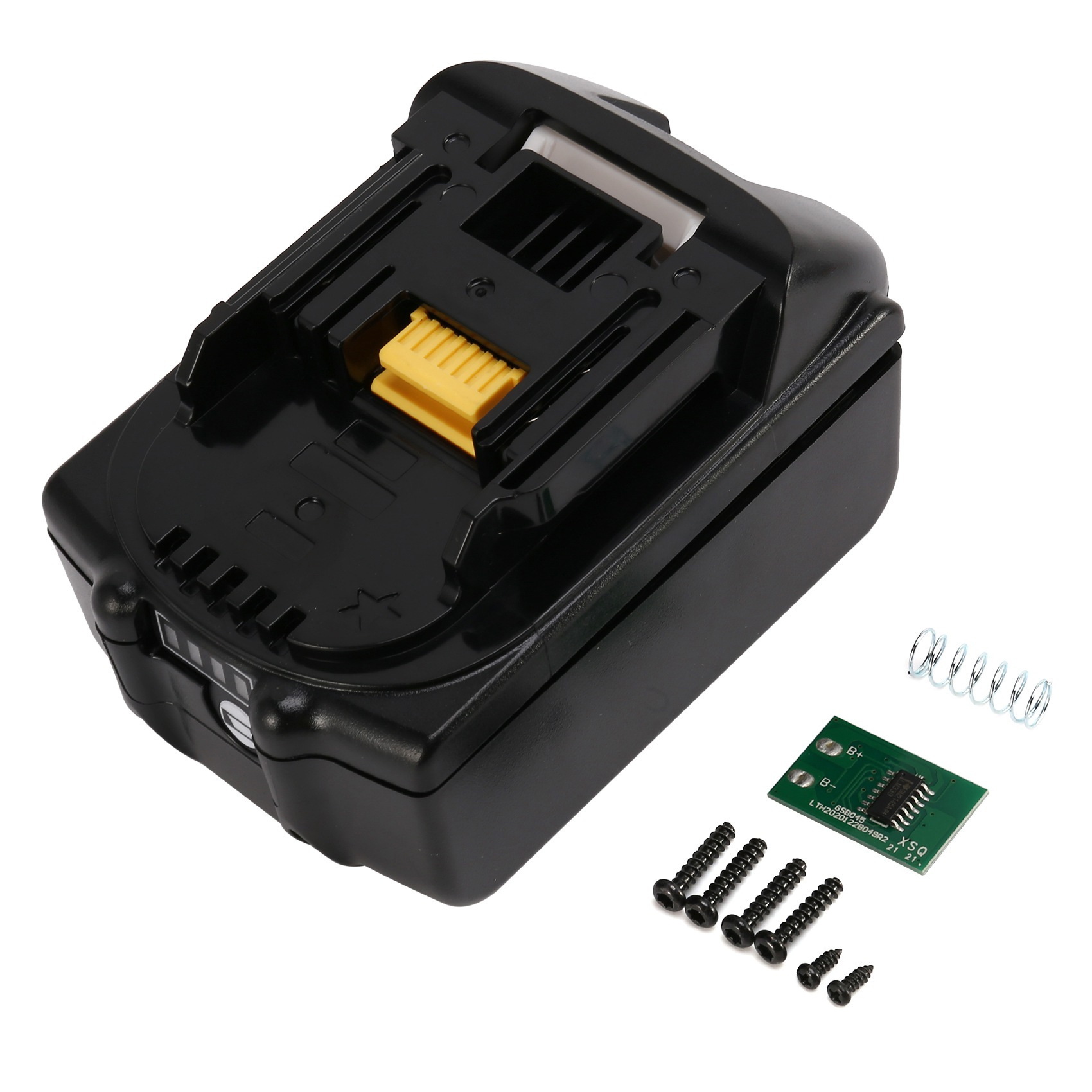 Plastic case nesting single cell protection detection protection board pcb for makita 18v battery bl1840 bl1850 bl1830