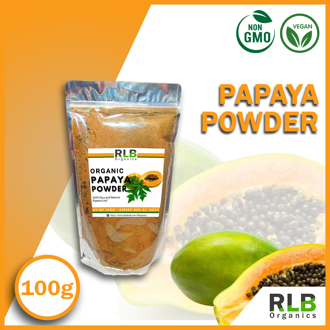 100 grams Organic Pure Natural Papaya Leaf Powder Papaya Powder for