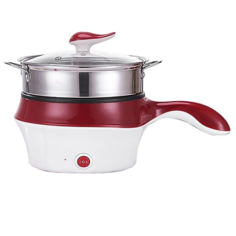 hanabishi rice cooker 1.2L Mini Stainless Steel Grade Multi Cooker With Steamer 2 in 1 Electric