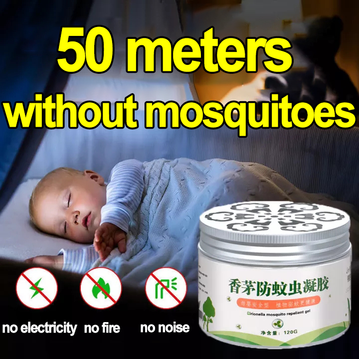 120g NonToxic Mosquito Repellent Gel citronella anti mosquito mosquito