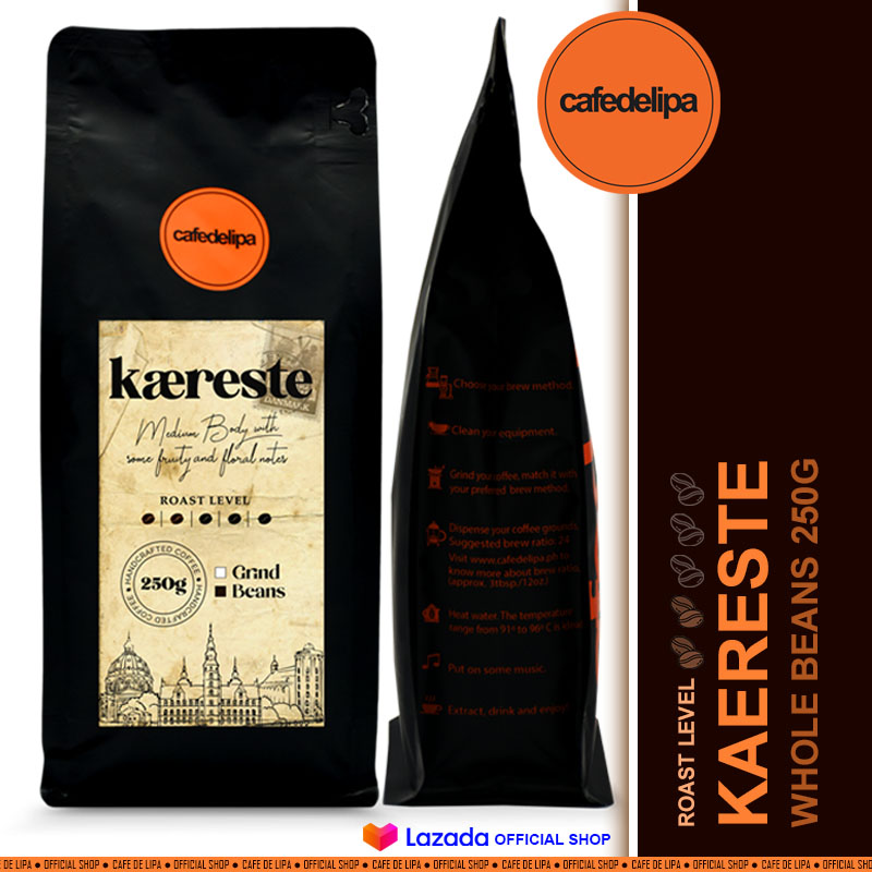 Cafe de Lipa Kaereste Premium Coffee Beans 250 grams Lazada PH