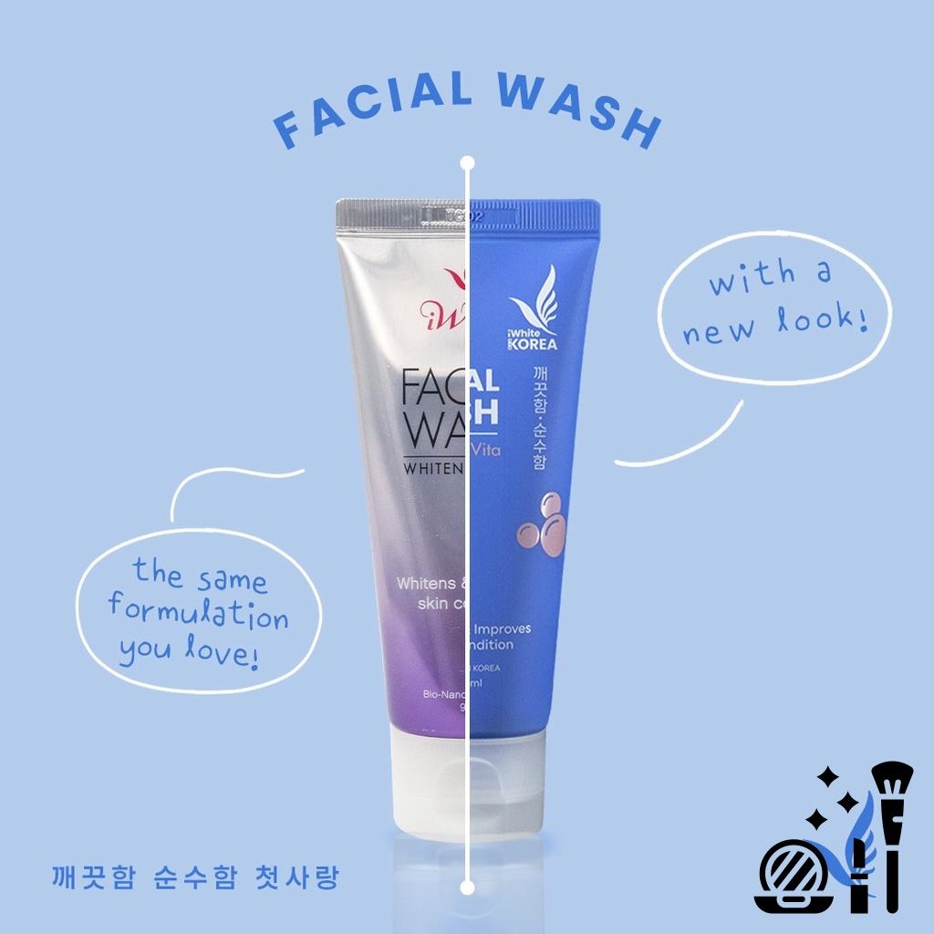 Divinei iWhite Korea Facial Wash Whitening Vita 90ml Lazada PH