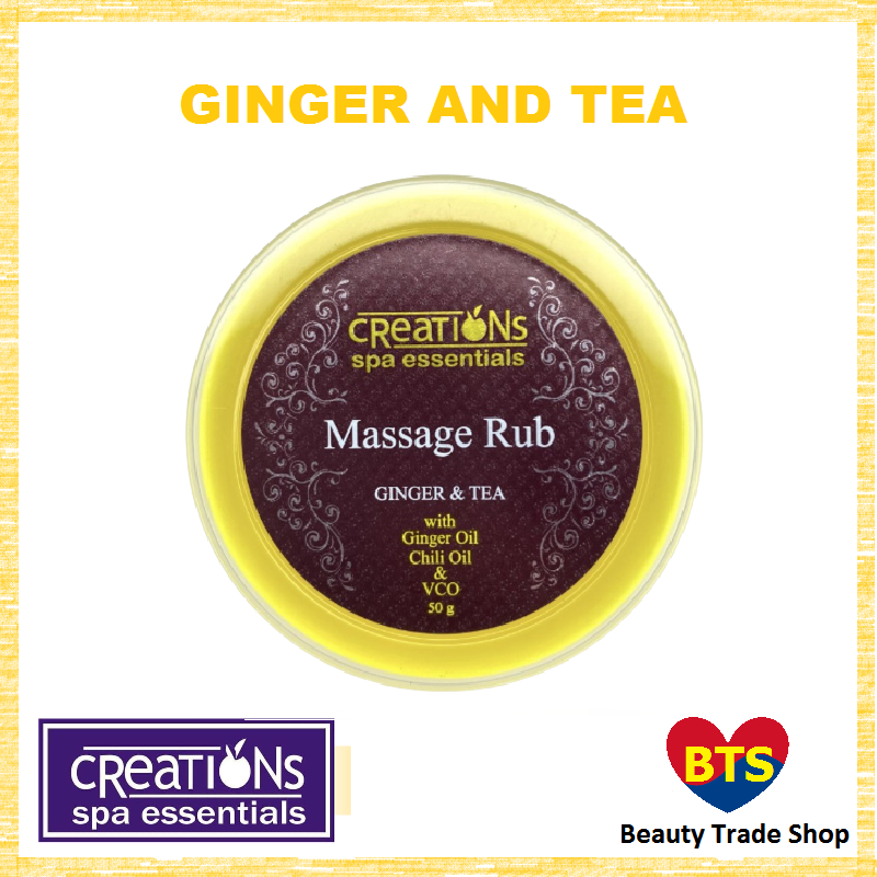 AUTHENTIC Creations Spa Essentials Pain Relief Rub (50g) Carnation