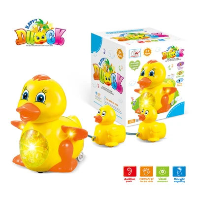 Toys for Kids Drag Duck with Music and Light Gift for Boys and Girls Electronic Toys