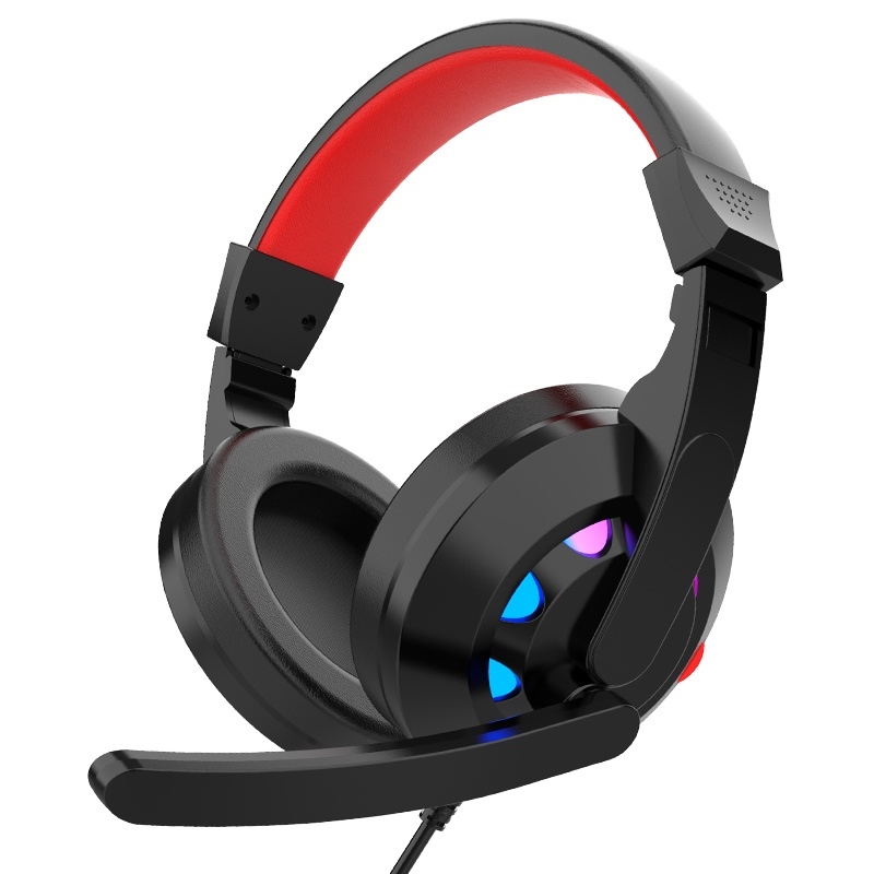 INPLAY H20 Gaming Headset RGB Light Noise Cancellation Wired Headphone
