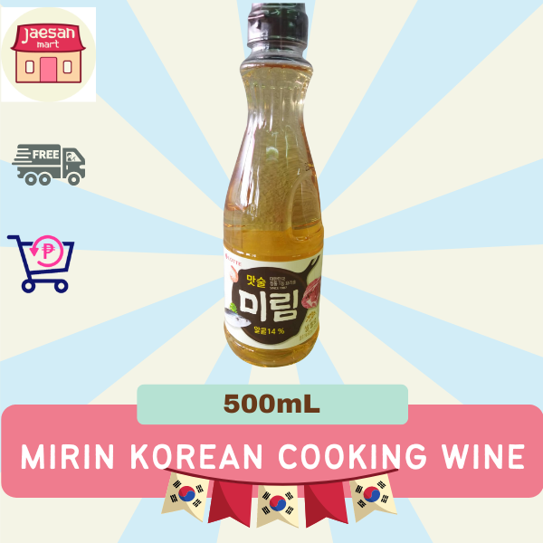 Lotte Mirim Korean Cooking Wine 500mL Lazada PH