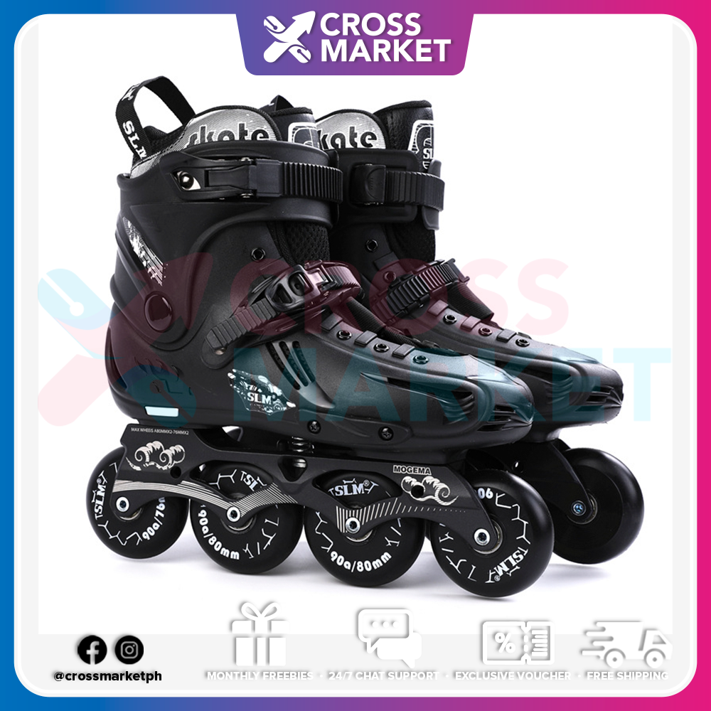 CrossMarket Roller Skates Shoes Adult Inline Skates Men And Women Skates Lazada PH