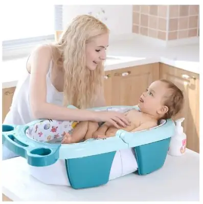 Portable Baby Bathing Tub Fold Away Baby Bath